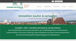 Desktop Screenshot of immobilien-axel-goerke.de